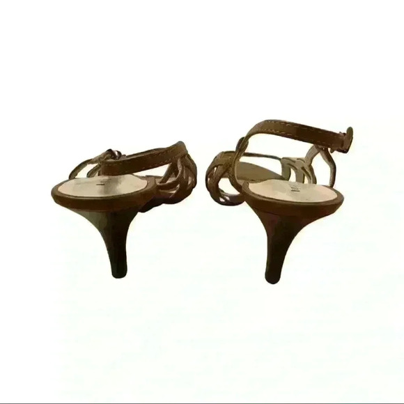 Apt 9 Brown Open Toe Heel Size 8 - Picture 9 of 9
